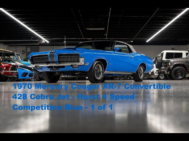 1970 Mercury Cougar Xr-7 428 Cobra Jet - Hurst 4 Speed - Image 108