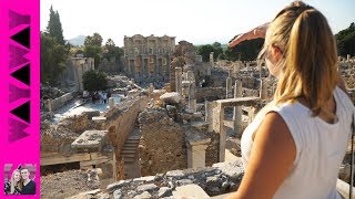 WOW! Ancient Ephesus is incredible! - Travel Turkey Vlog #388