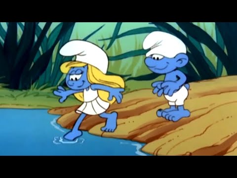 Les Schtroumpfs à la PLAGE   • Les Schtroumpfs • Dessins animés pour enfants