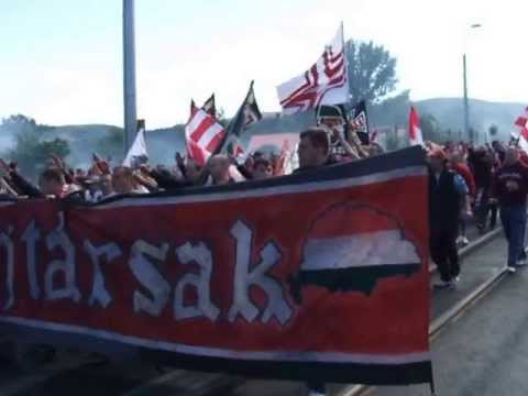 DVTK - Pápa | A diósgyőri ultrák vonulása III.