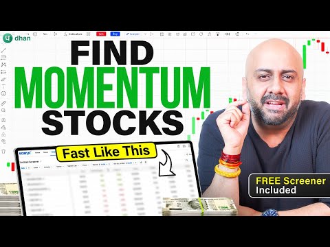 Find Momentum Stocks Fast Like This | FREE Screener Included | Dhan