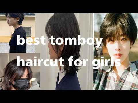 BEST haircut for tomboy girls (boyish )with names...