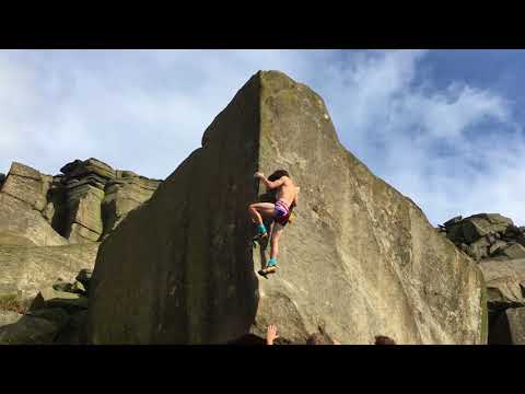 Billy Ridal attempts Careless Torque on 30th anniversary of Ron Fawcett's 1st ascent