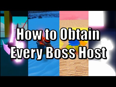 Hours | How to Get Every Boss Host (Equinox, Bloxxer, Drifter, Dreamer)