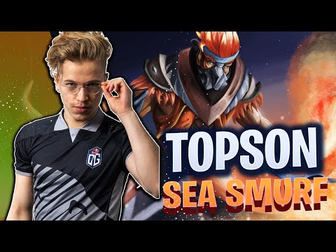 TOPSON - Batrider Mid |SEA Smurf| IMMORTAL Pro Gameplay DotA 2