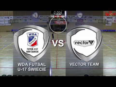 Stalex Liga 16, Wda Futsal U-17 Świecie – Vector Team , godz. 12:00 08-01-2023