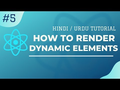 5 How To Render Dynamic Elements In React Array Map Method Complete React Developer Course