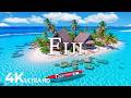 FLYING OVER FIJI 4K UHD Soothing Music Along With Beautiful Nature Video 4K Video ULTRA HD 8