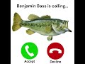Benjamin Bass is calling...