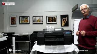 Epson SureColor SC-P5300 Drucker Aufbau und Installation - 17 Zoll/A2+ (432x648mm) Drucker