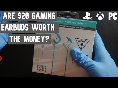 Turtle Beach Battle Buds Review and Unboxing (Cheap $20 Universal Gaming Earbuds)