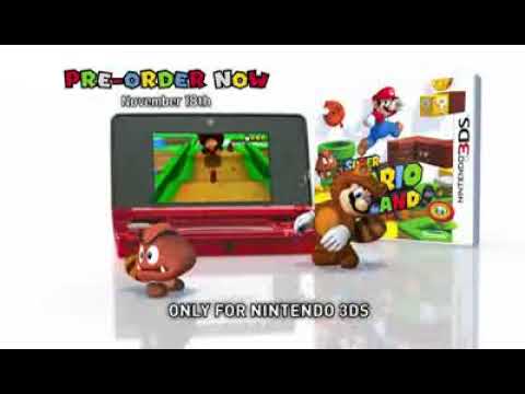 Super Mario 3D Land - Pre-Order Pub 1 (3DS)