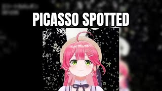 A Picasso of Chameleon?! Epic Strategy FAIL Turns Into Pure Chaos | Sakura Miko