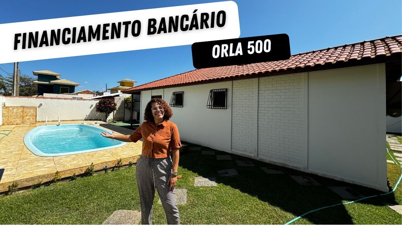 99 mil de Entrada!!! Casa no Orla 500