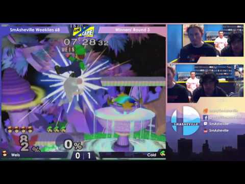SW68 Winners' R3 - Weis (Captian Falcon) vs Cold (Luigi)
