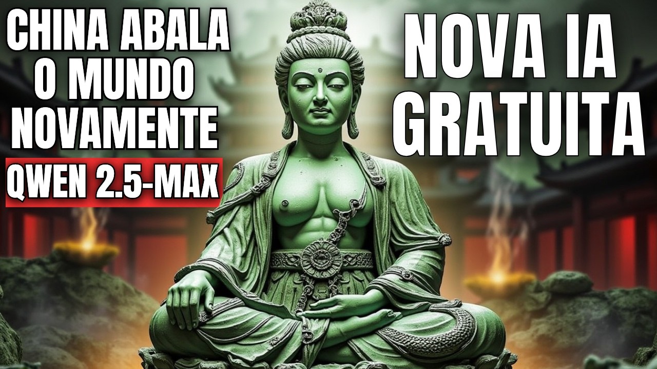 NOVA IA CHINESA de VÍDEO, IMAGEM GRÁTIS E ILIMITADA MELHOR QUE DEEPSEEK e CHATGPT?  (IA da ALIBABA)