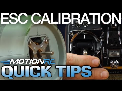 ESC Calibration | Quick Tip | Motion RC