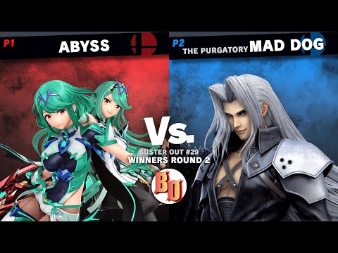 Buster Out #29 - Abyss (Aegis) VS The Purgatory | Mad Dog (Sephiroth) - Winners Round 2