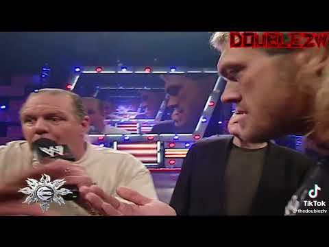 edge gets personal with michael hayes and sgt.slaughter