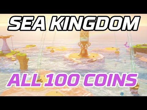 [Super Mario Odyssey] All Seaside Kingdom Coins (100 purple local coins)