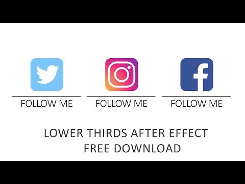 Easy After Effects Tutorial Particles Logo Text Animation Download Free Template