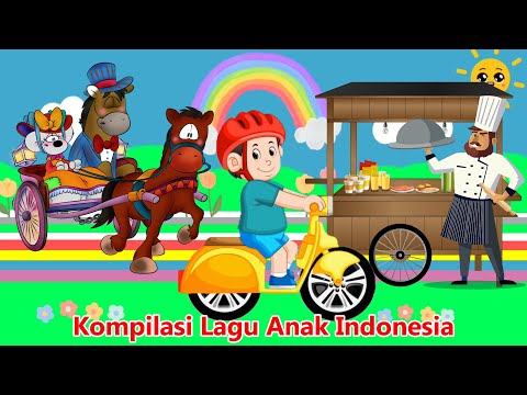 Abang Tukang Bakso | Kring Kring Ada Sepeda Dan Lainnya | Kompilasi Lagu Anak Indonesia