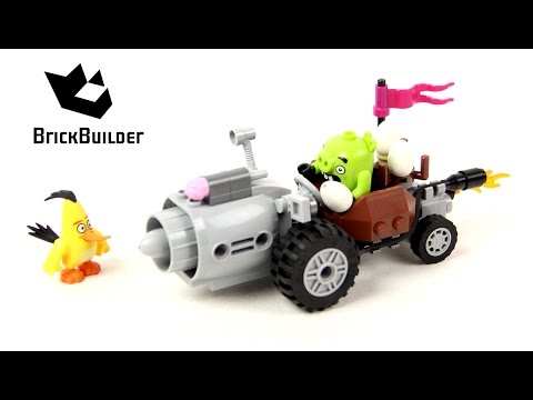 Vidéo LEGO Angry Birds 75821 : L'évasion en voiture du cochon