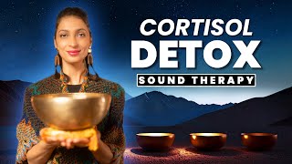 REDUCE CORTISOL & SLEEP | Parasympathetic Nervous System Healing | Sound Bath Meditation