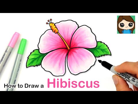 , title : 'How to Draw a Hibiscus Flower Easy 🌺'