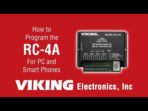 How to Program the RC-4A to Work on your Smart Phone or PC