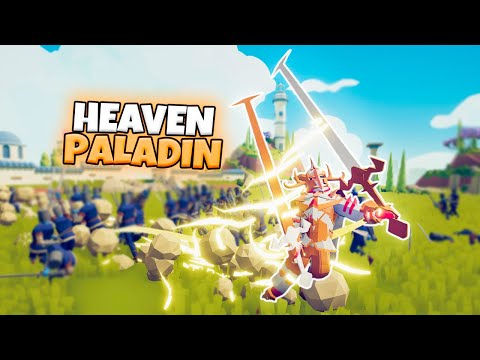 HEAVEN PALLADIN VS ARMIES | TABS UNIT CREATOR GAMEPLAY