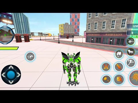 Elephant Robot Car Transform Game - Android Gameplay