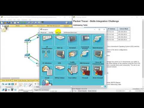 CCNA 2 1.3.1.3 Packet Tracer   Skills Integration Challenge