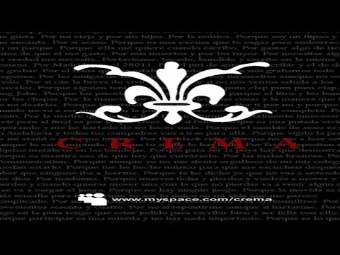 CREMA (C TANGANA) - PRIMER CONCIERTO PRESENTACIÓN SEPTIEMBRE, EGO, ETC. "2007".