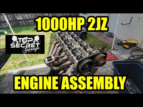 1000HP 2JZ ENGINE ASSEMBLY