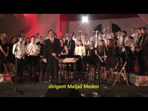 Pihalni orkester Vrhpolje    koncert v Vipavi december 2015