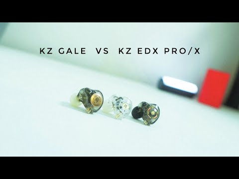 KZ Gale vs KZ EDX Pro vs KZ EDX Pro X: Which Budget IEM Wins? With audio comparison 