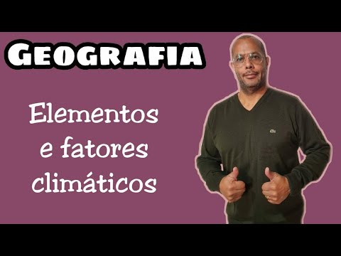 Aula de Geografia - Professor Luciano - Os elementos e fatores climáticos