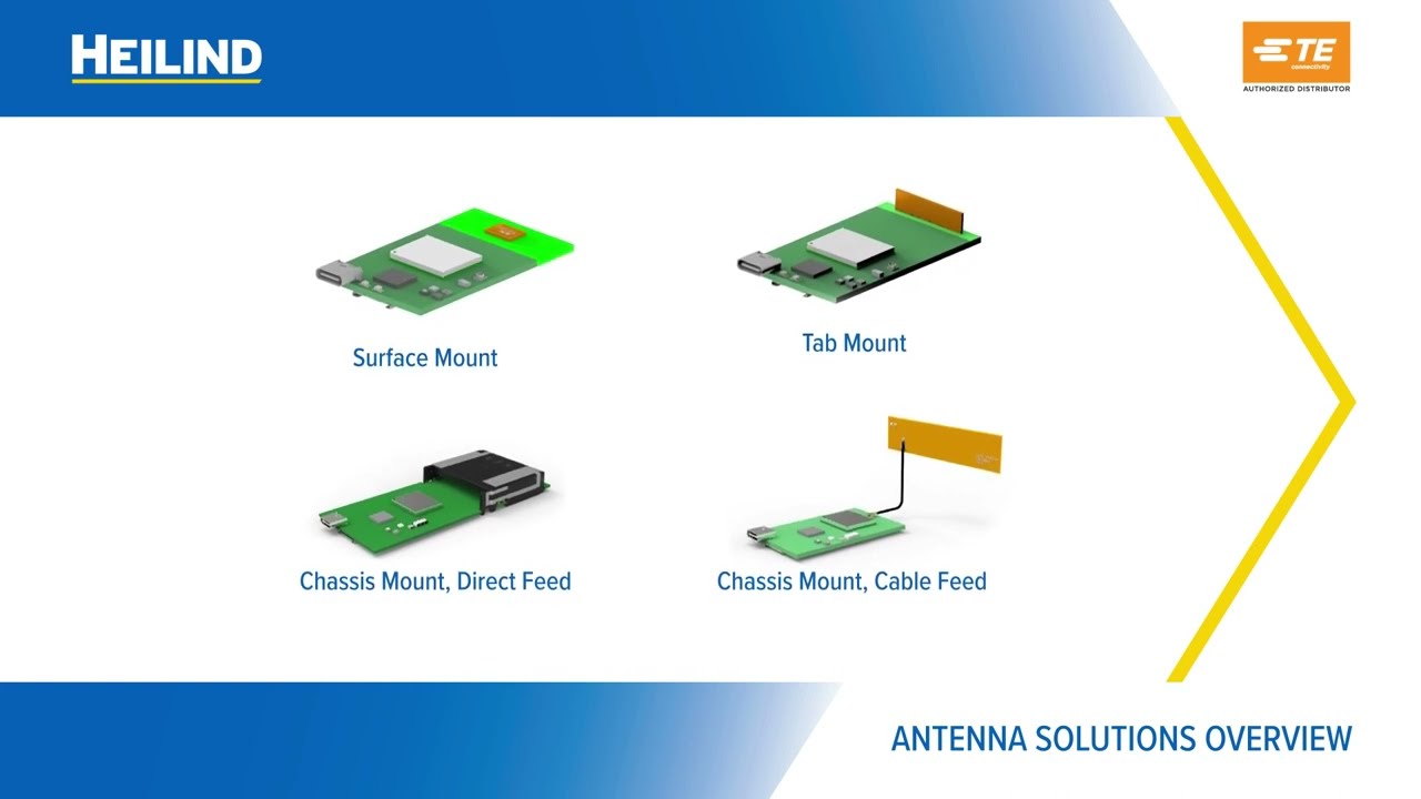 TE Connectivity Antenna Solutions | Heilind Electronics