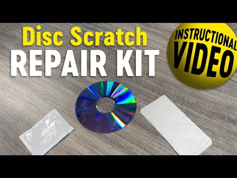 How to Use Maxell's Disc Scratch Repair Kit