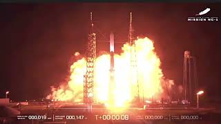 Blue Origin&#39;s first New Glenn rocket blasts off and reaches orbit | REUTERS