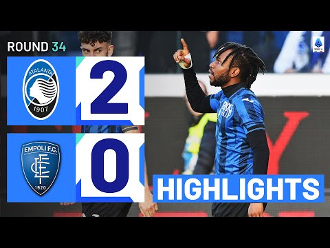 ATALANTA-EMPOLI 2-0 | HIGHLIGHTS | Lookman strikes in La Dea home win | Serie A 2023/24