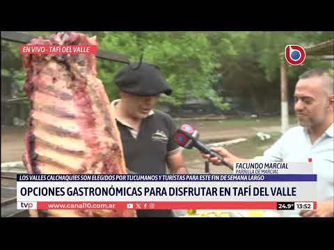 Gastronomía, paisaje y turismo: la jornada en Tafí del Valle