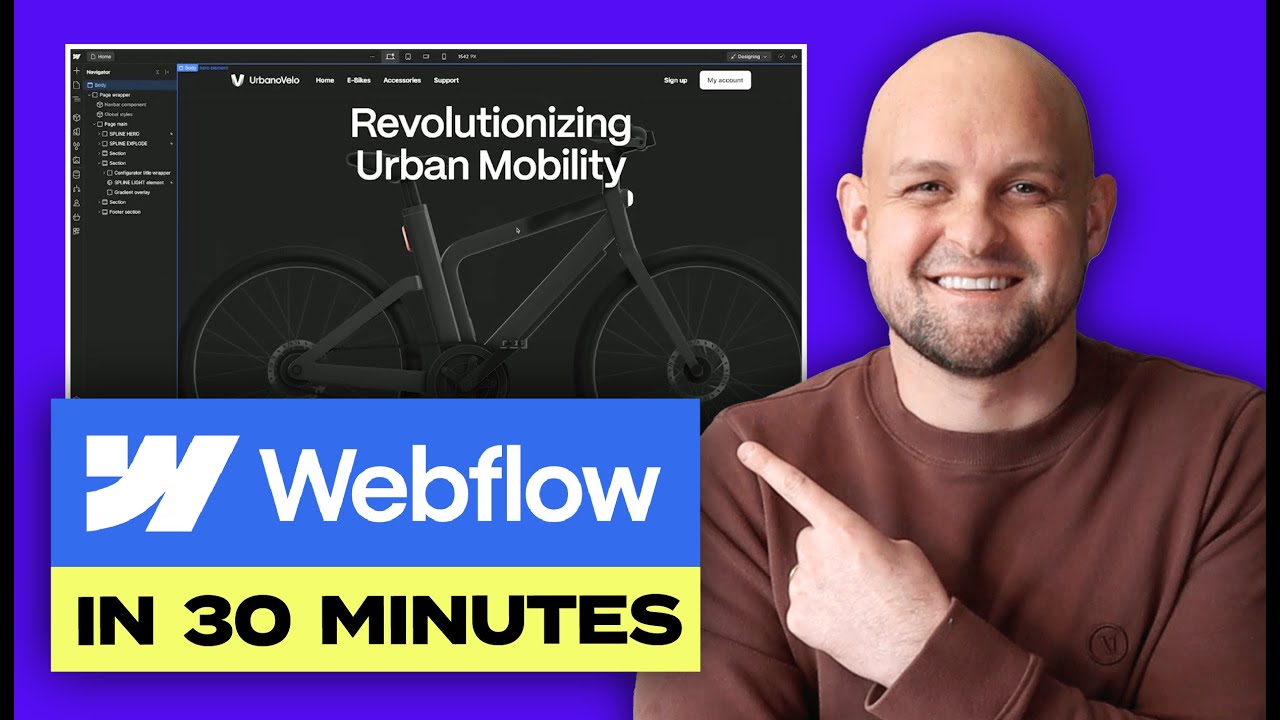 Learn the NEW Webflow | Full Beginner Tutorial