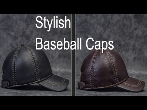 Leather Baseball Caps and Artificial Leather Baseball Caps