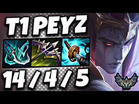 T1 Peyz Aphelios vs Jinx [ ADC ] Korea Challenger 1260 LP | Patch 26.2