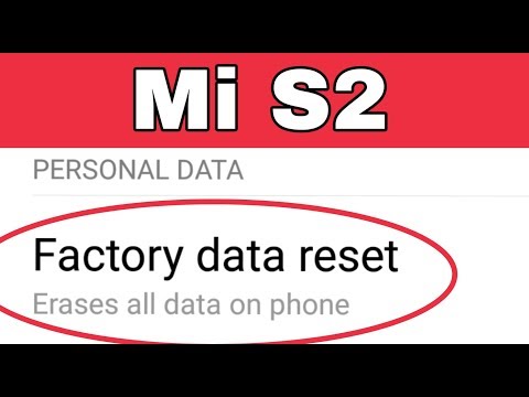 Redmi s2 || How To Reset And Format | Factory data Reset