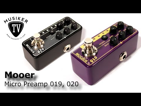 Mooer Micro Preamps 019 / 020 - Review