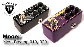 Video thumbnail for Mooer Micro Preamps 019 / 020 - Review by Musiker TV