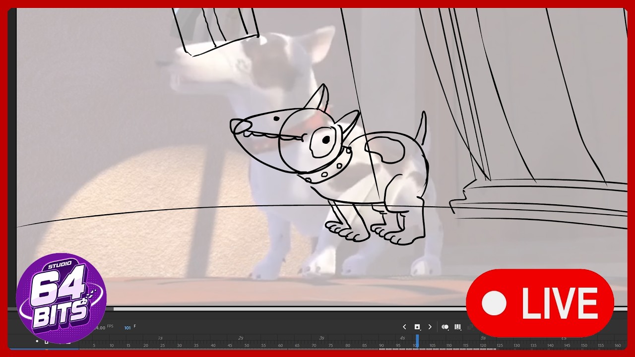 Livestream: Animating my scene for the Toy Story Reanimated